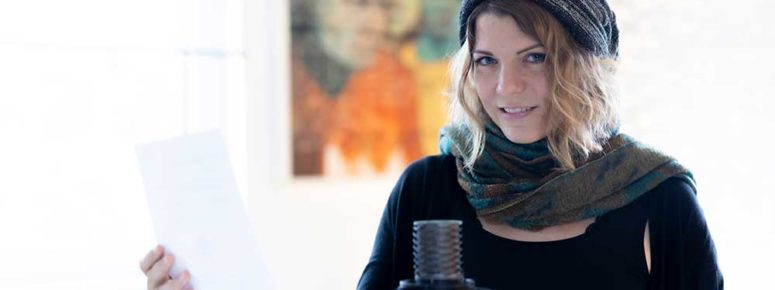 Sprecherin Casting Training